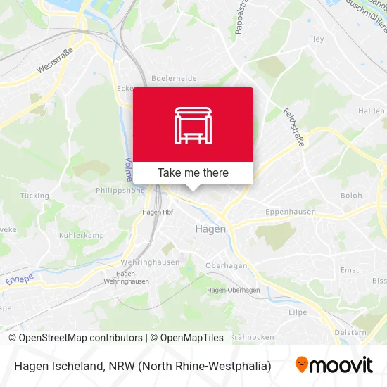 Карта Hagen Ischeland