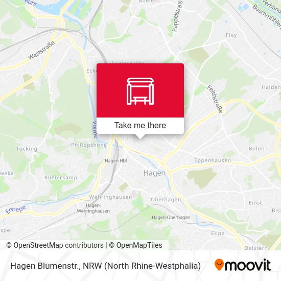 Hagen Blumenstr. map