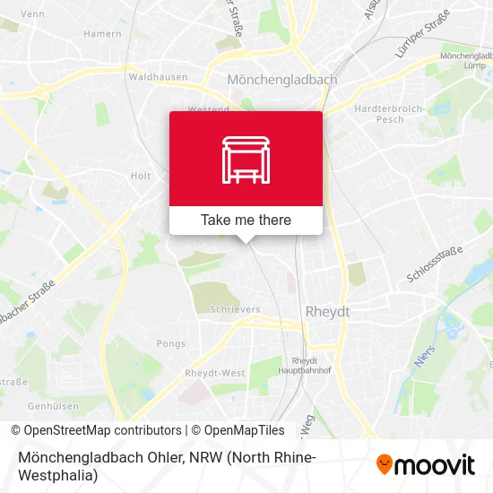 Карта Mönchengladbach Ohler