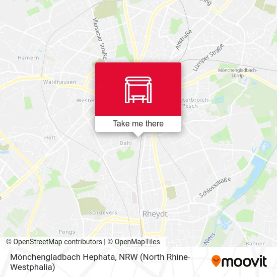 Карта Mönchengladbach Hephata
