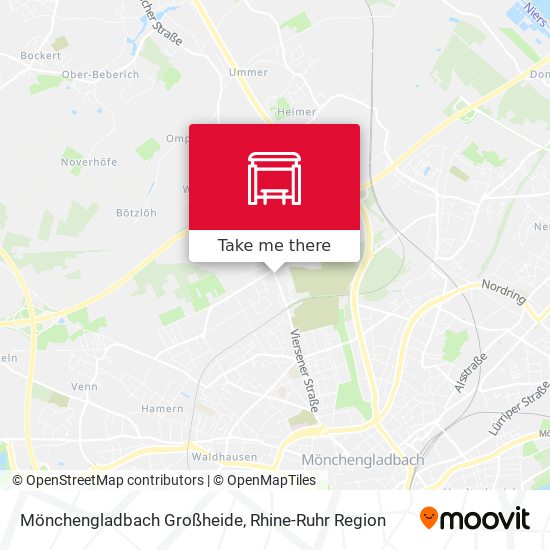 Mönchengladbach Großheide map