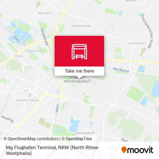 Карта Mg Flughafen Terminal