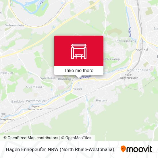 Карта Hagen Ennepeufer
