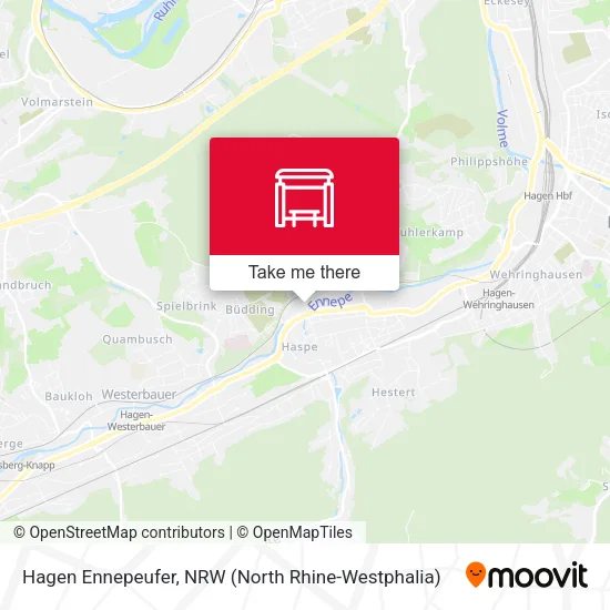 Карта Hagen Ennepeufer