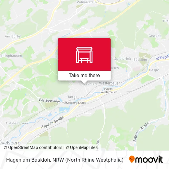 Карта Hagen am Baukloh