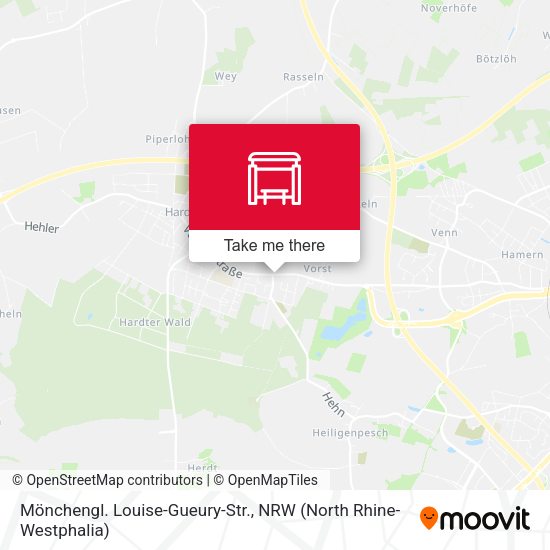 Карта Mönchengl. Louise-Gueury-Str.