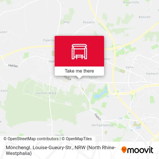 Карта Mönchengl. Louise-Gueury-Str.