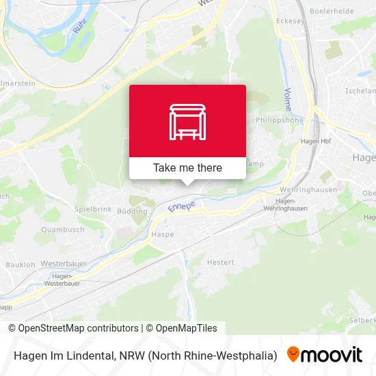 Hagen Im Lindental map