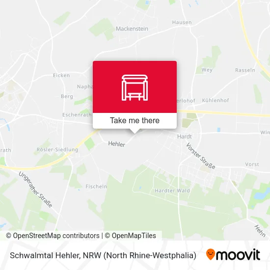 Карта Schwalmtal Hehler