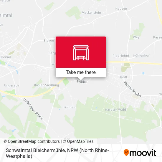 Карта Schwalmtal Bleichermühle