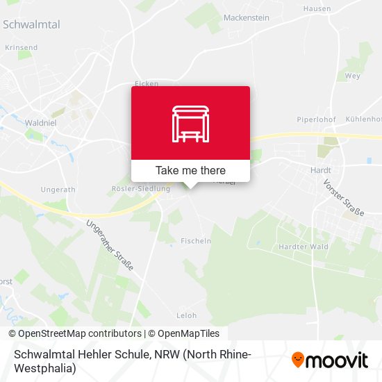Schwalmtal Hehler Schule map