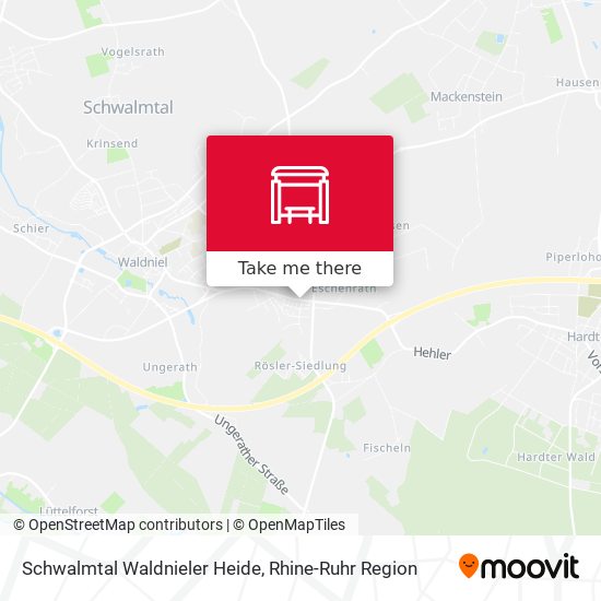 Schwalmtal Waldnieler Heide map