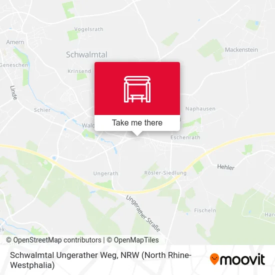 Карта Schwalmtal Ungerather Weg