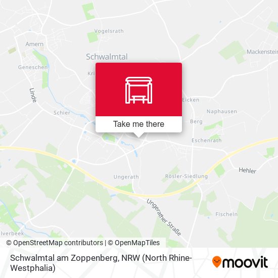 Schwalmtal am Zoppenberg map