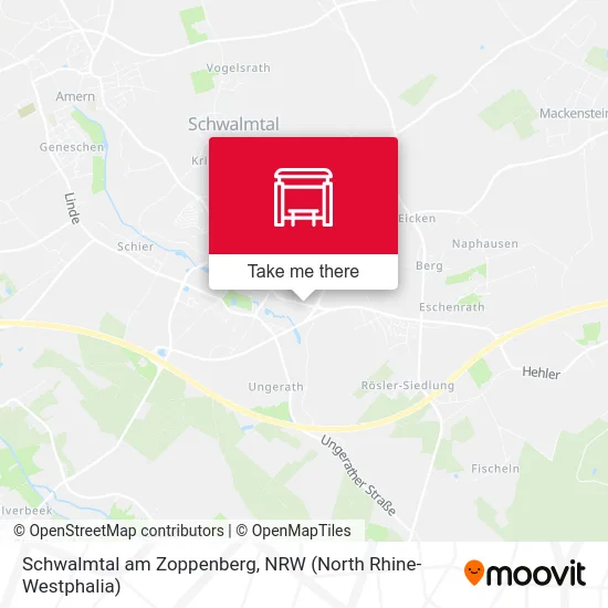 Карта Schwalmtal am Zoppenberg