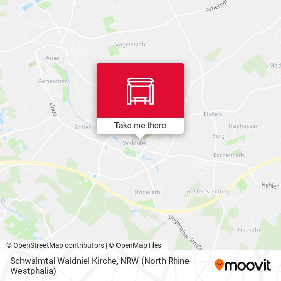 Schwalmtal Waldniel Kirche map