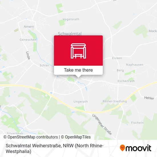 Карта Schwalmtal Weiherstraße