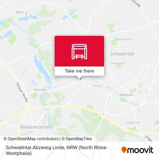 Карта Schwalmtal Abzweig Linde