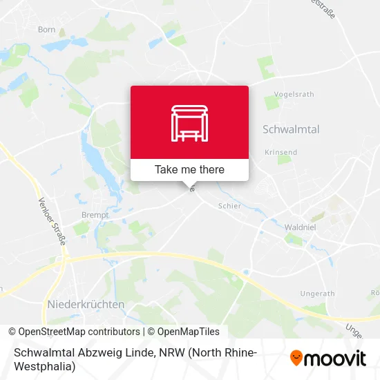 Карта Schwalmtal Abzweig Linde