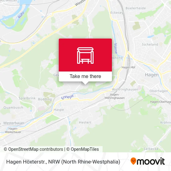 Карта Hagen Höxterstr.