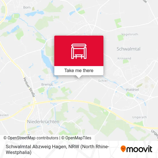 Карта Schwalmtal Abzweig Hagen