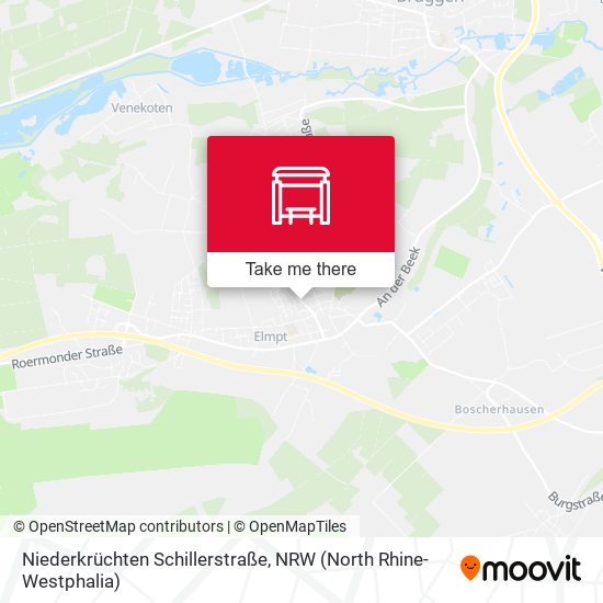 Niederkrüchten Schillerstraße map
