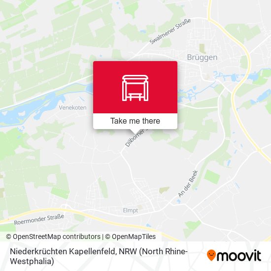 Niederkrüchten Kapellenfeld map