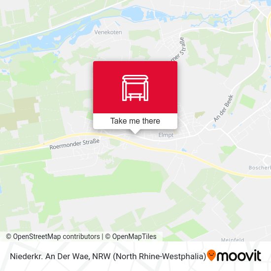 Карта Niederkr. An Der Wae