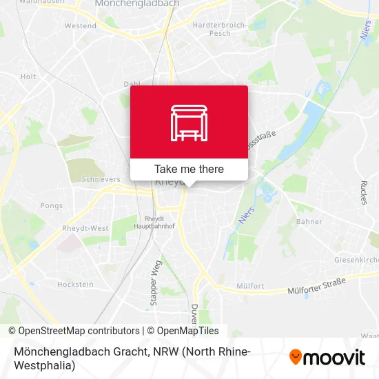 Карта Mönchengladbach Gracht