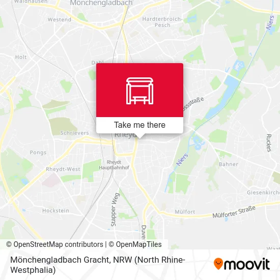 Карта Mönchengladbach Gracht