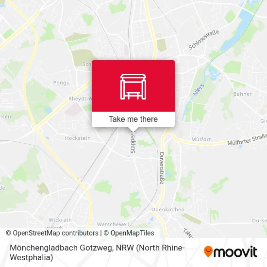 Карта Mönchengladbach Gotzweg