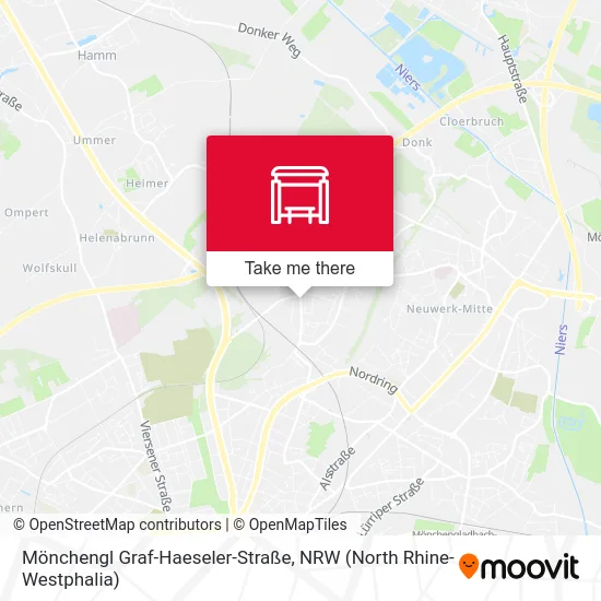 Карта Mönchengl Graf-Haeseler-Straße