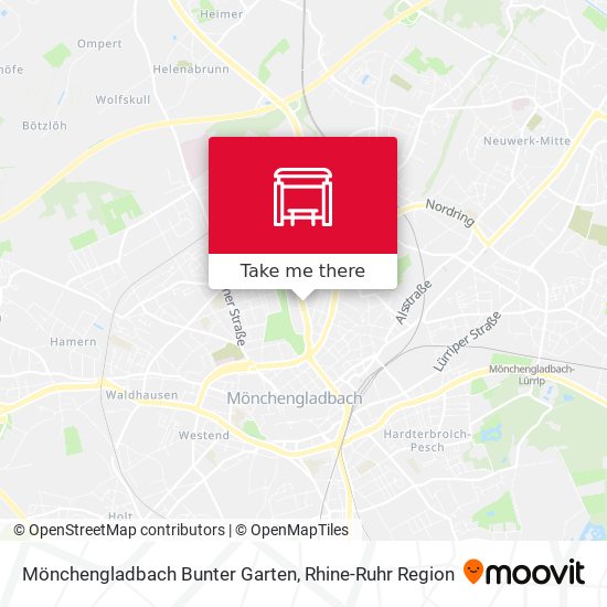 Mönchengladbach Bunter Garten map
