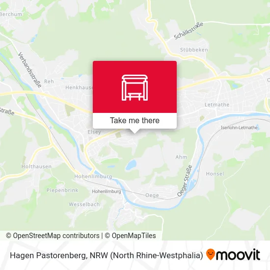 Hagen Pastorenberg map