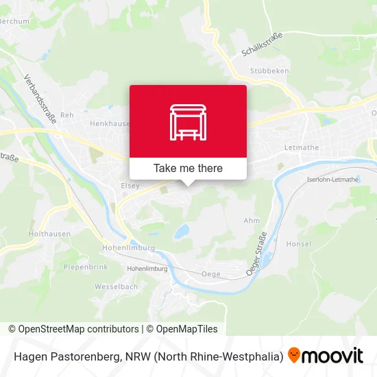 Hagen Pastorenberg map