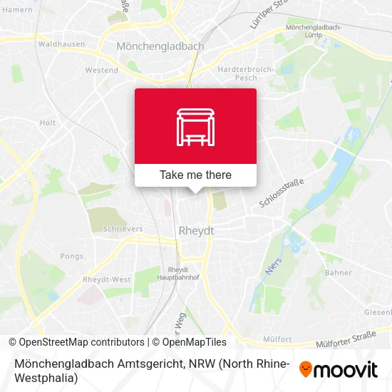 Карта Mönchengladbach Amtsgericht