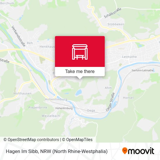 Карта Hagen Im Sibb