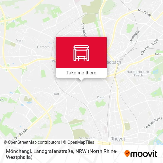 Карта Mönchengl. Landgrafenstraße