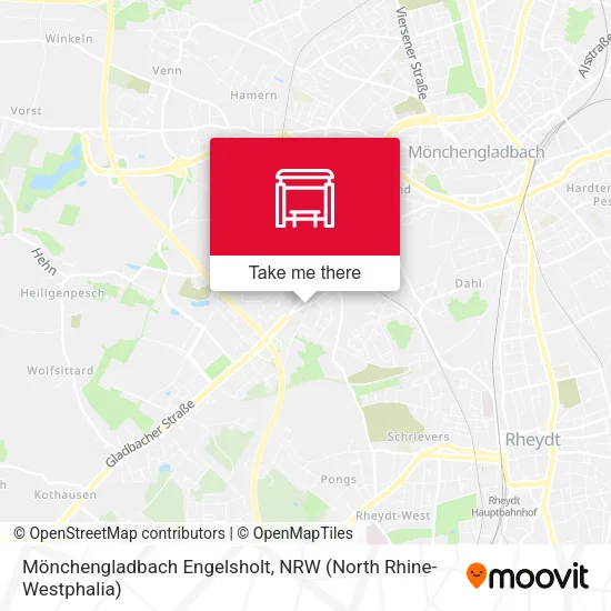 Карта Mönchengladbach Engelsholt