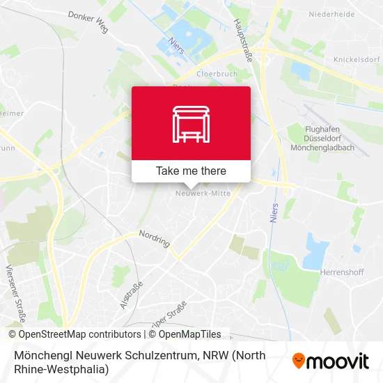 Карта Mönchengl Neuwerk Schulzentrum
