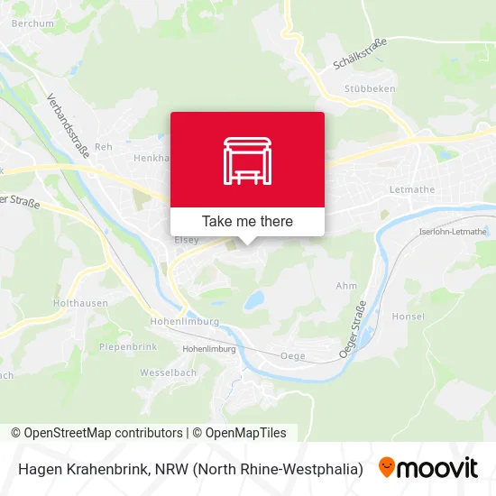 Hagen Krahenbrink map