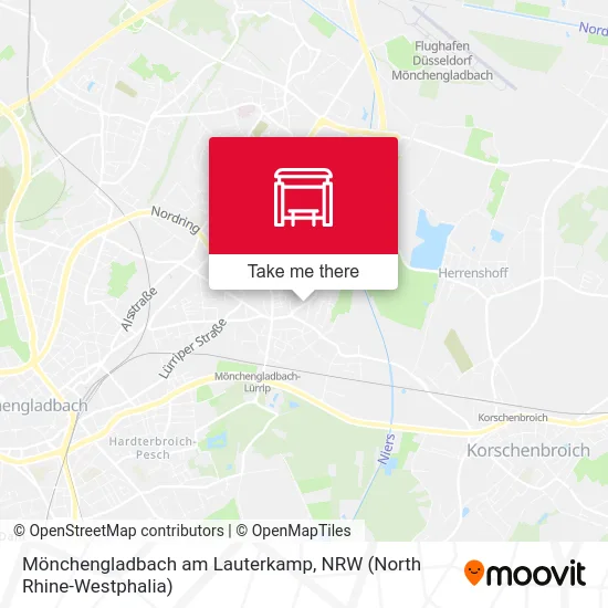 Карта Mönchengladbach am Lauterkamp