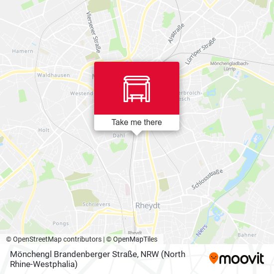 Mönchengl Brandenberger Straße map