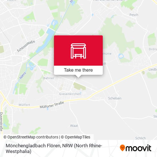 Mönchengladbach Flören map