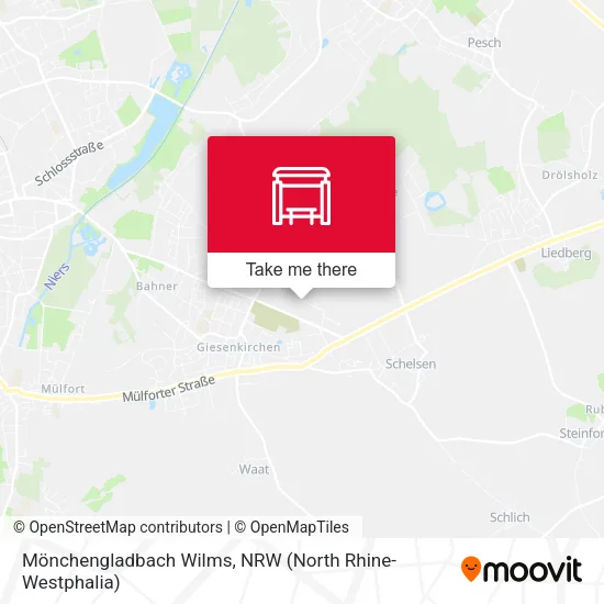 Карта Mönchengladbach Wilms