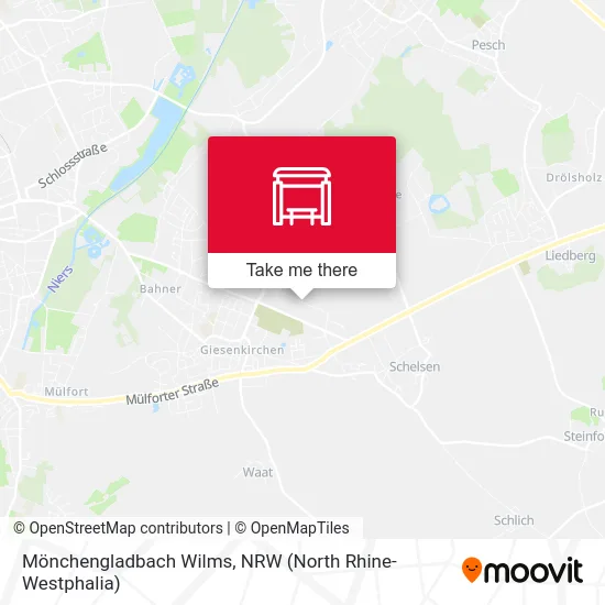 Карта Mönchengladbach Wilms