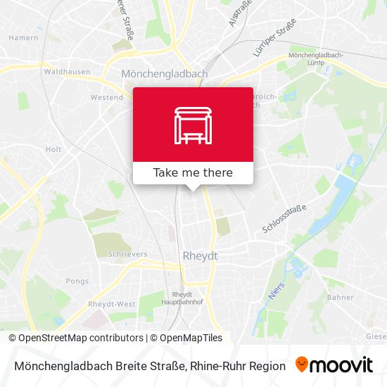 Mönchengladbach Breite Straße map