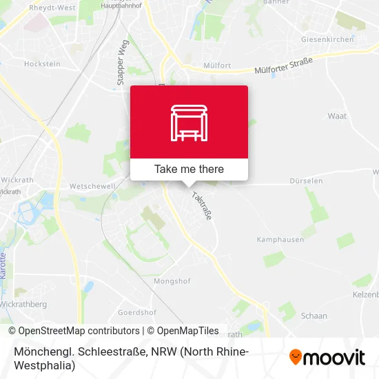 Карта Mönchengl. Schleestraße