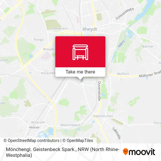 Карта Mönchengl. Geistenbeck Spark.