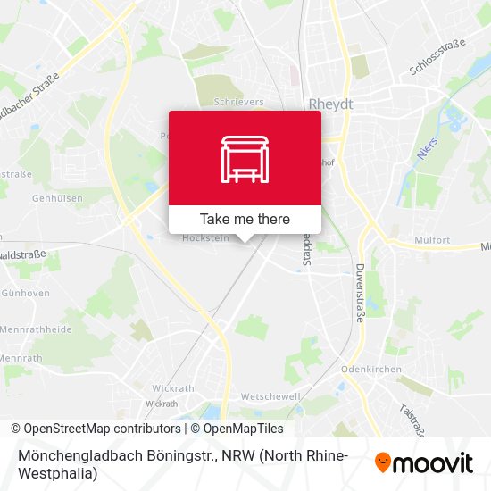 Mönchengladbach Böningstr. map